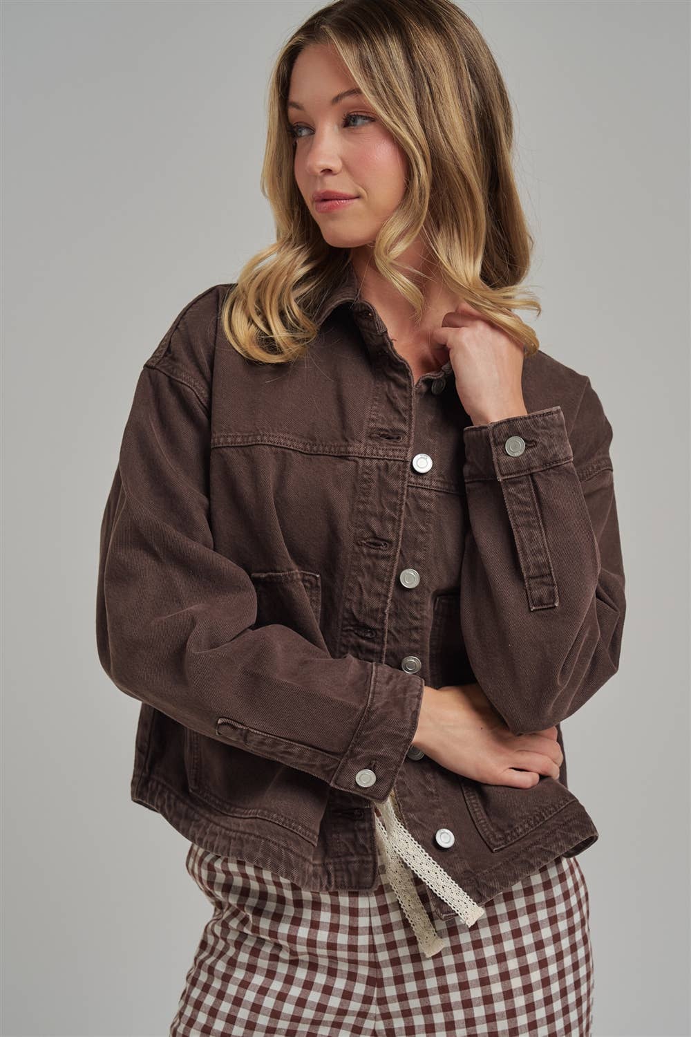 Toasted Brown Trucker Jacket