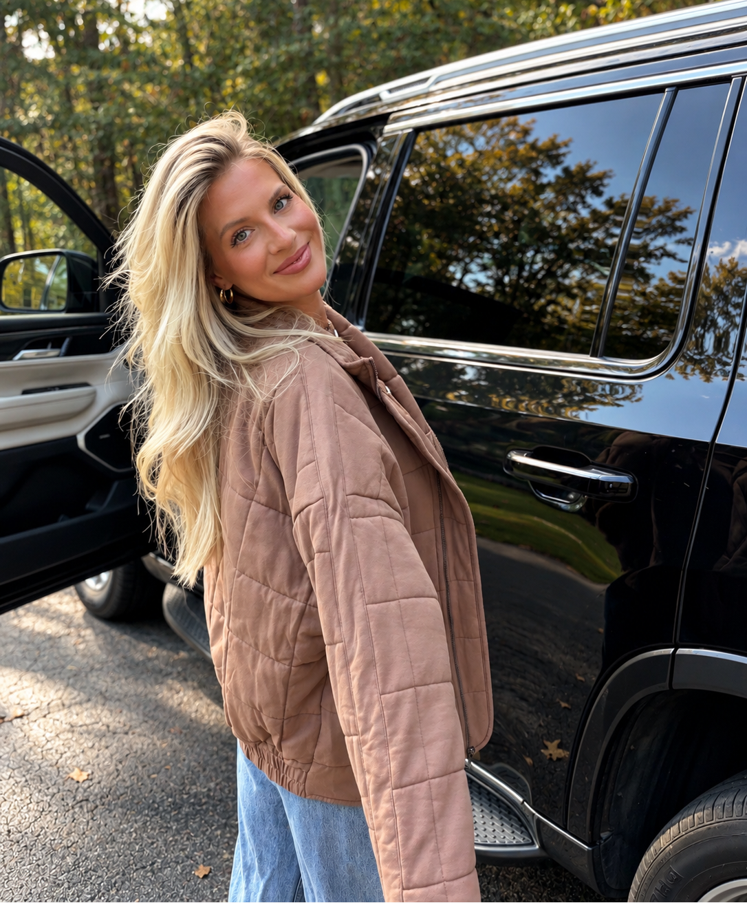 Quilted Teddy Jacket