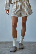 Teddy Striped Shorts