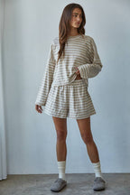 Teddy Striped Shorts