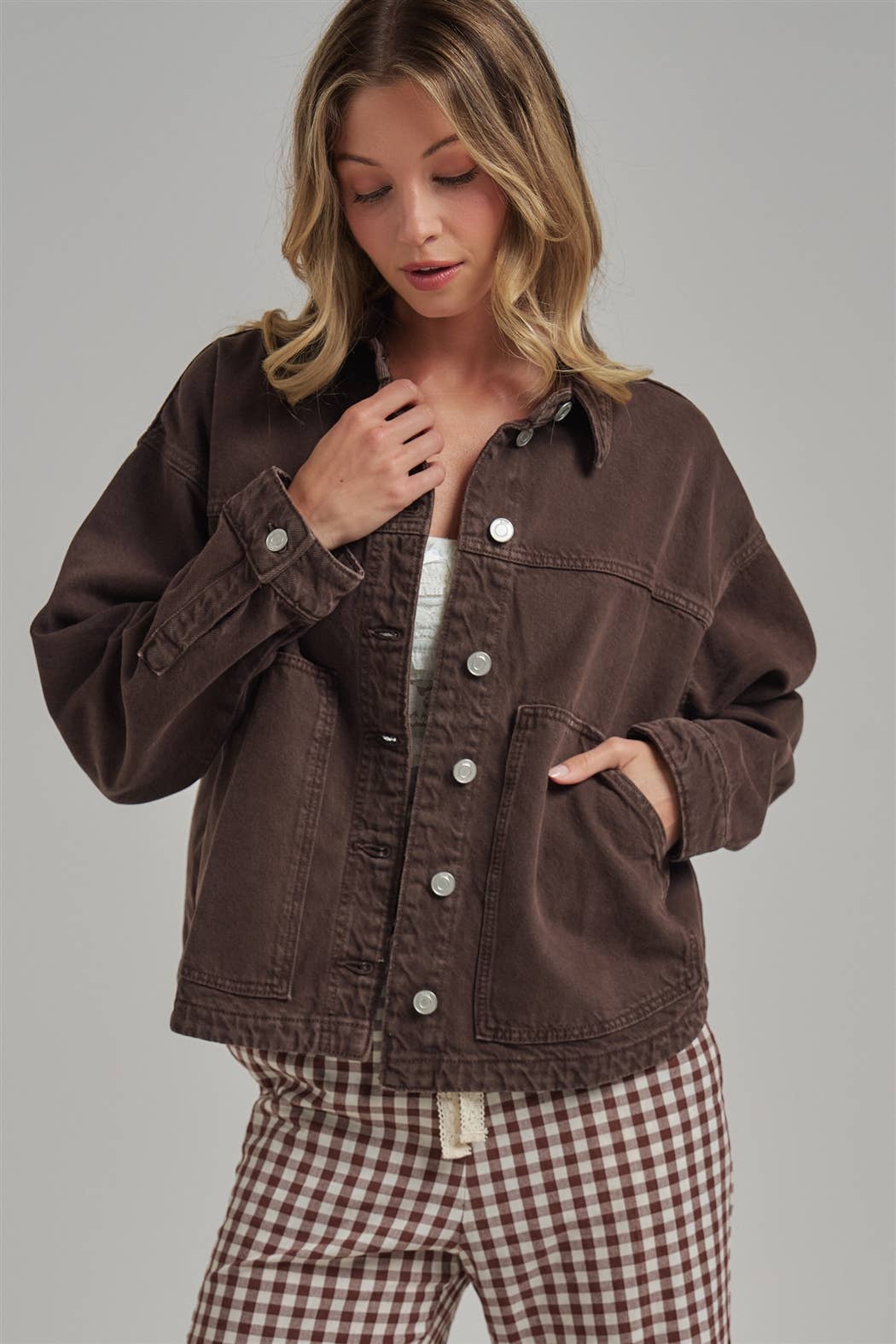 Toasted Brown Trucker Jacket