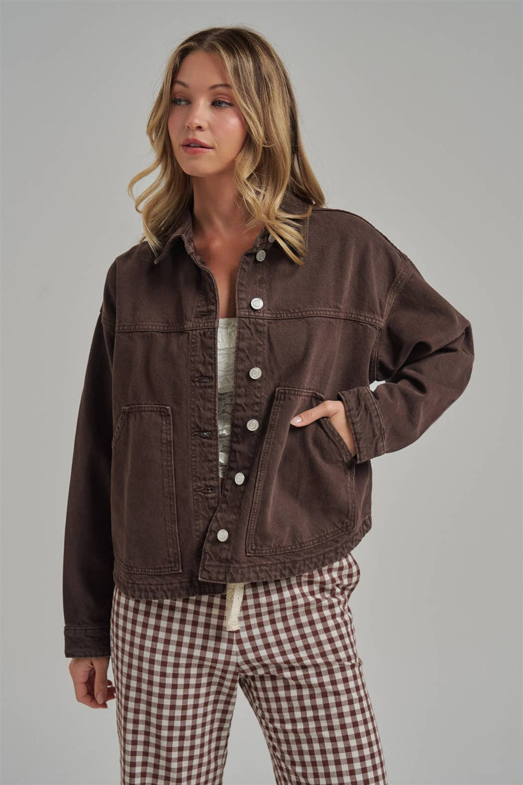 Toasted Brown Trucker Jacket