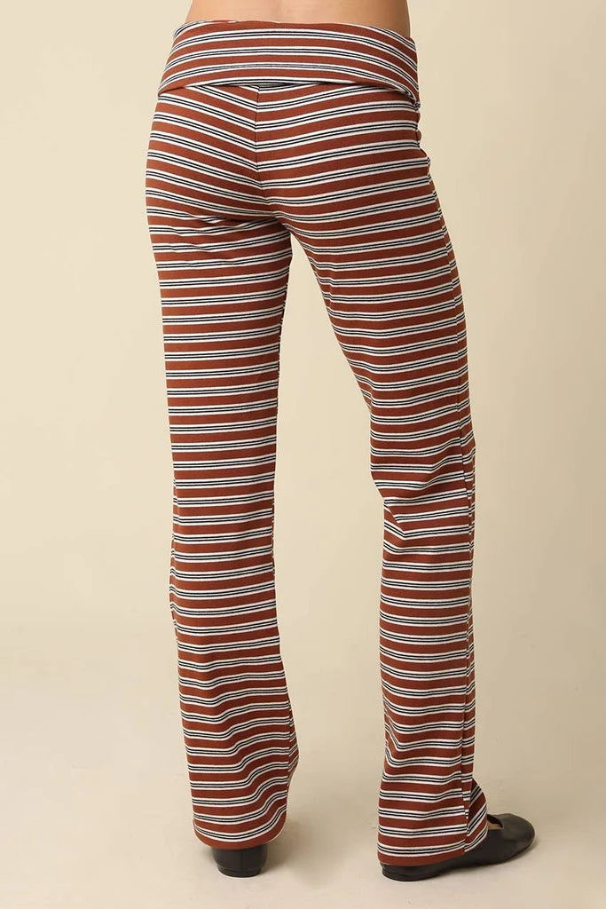 Esther Striped Crop Top and Pants Set